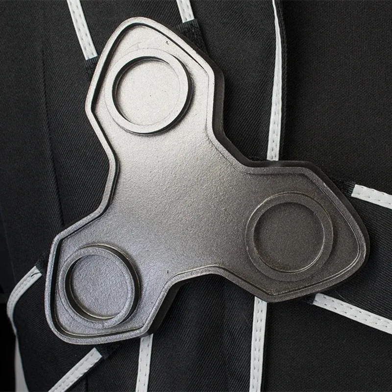 ss13Anime Sword Art Online Cosplay Costume Kirito Kazuto Kirigaya Jacket Shirt Pants High Quality Any Size Outfit Custom Made