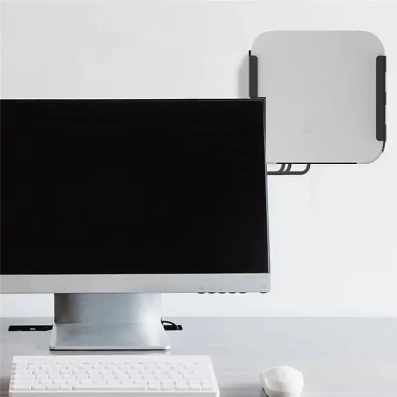 Superior-New Desktop Bottom Wall Bracket Stand For Mac Studio Host Accessories Hanging Cooling Holder Rack Under Desk Moun