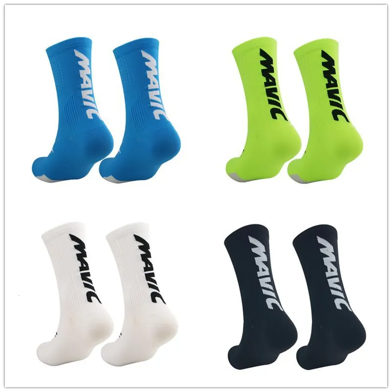 5 pairs of unisex professional cycling socks, breathable, sweat absorbing, quick drying socks, mountain bike, road bike socks