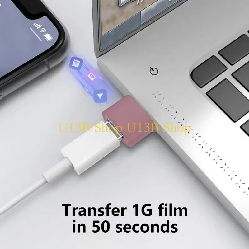 U13B 금속 유형 C 암컷에서 USB2.0 수컷 어댑터 10GBPS 데이터 변환기 OTG 어댑터