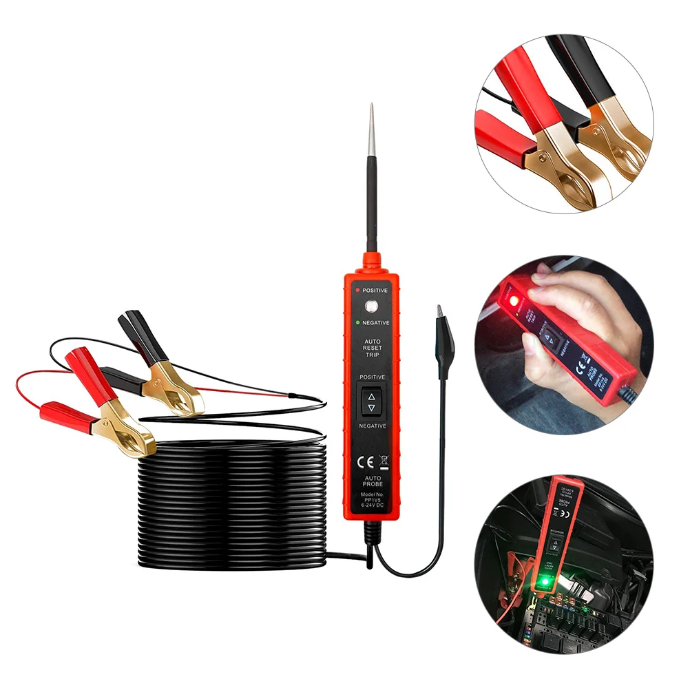 

Car Tester Automotive Electrical Systems Fuse Fuel Injector Diagnostic Repair Tool Light Abs Tools Power Circuit Probe