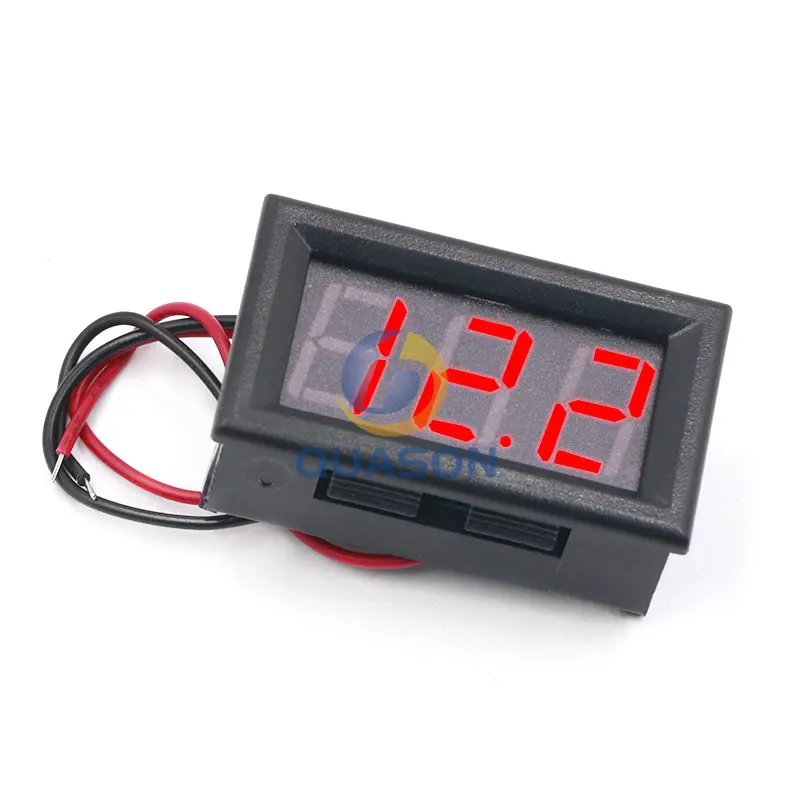 0.56 Inch Mini Red Green Blue LED Display Panel Voltage Meter Voltmeter Home Use Voltage 3 Three Digital DC 4.5V 30V 2 / 3 Wires