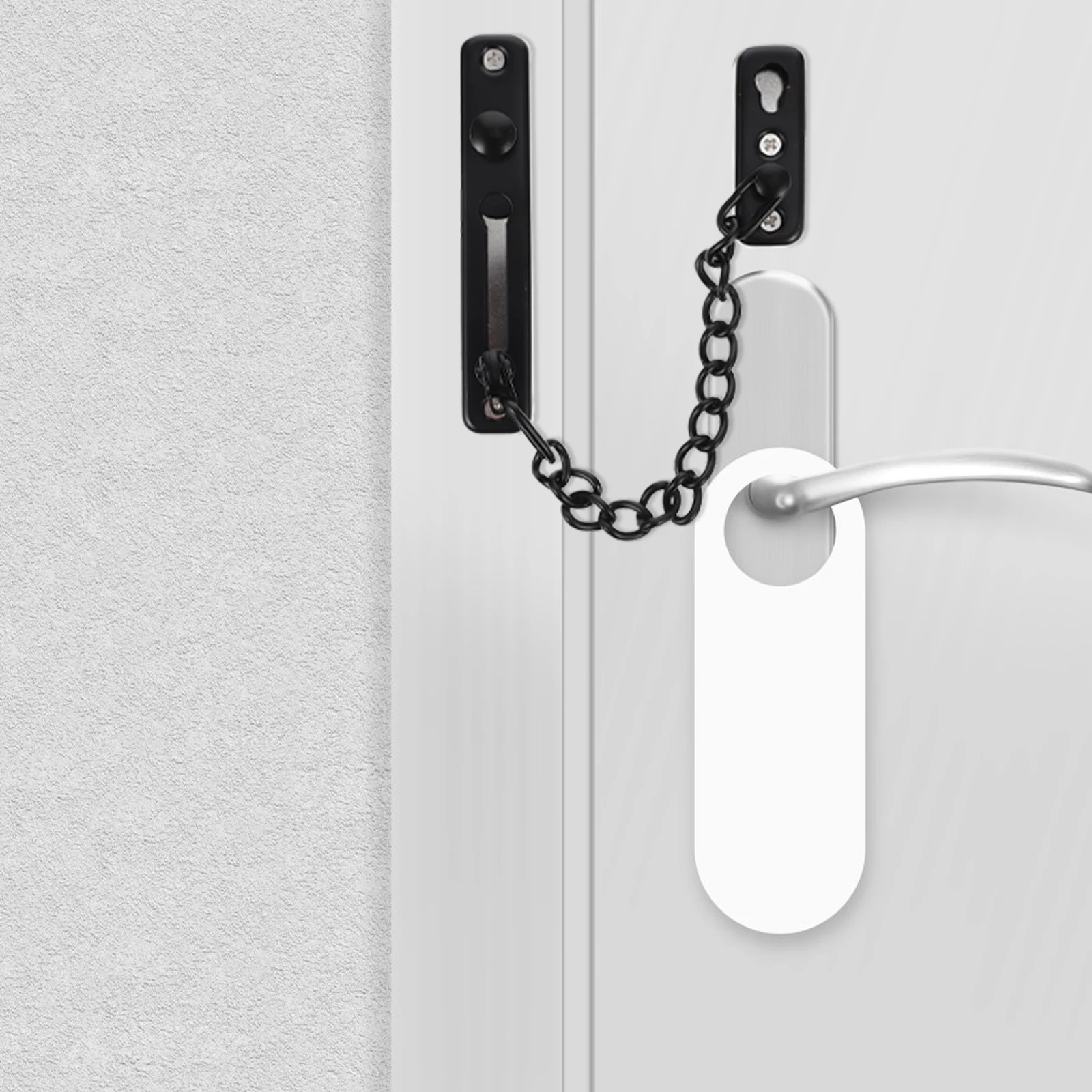 

Stainless Steel Door Chain Lock Heavy Duty Childproof Latch for Enhanced Home Security Chain Locks for Inside Door