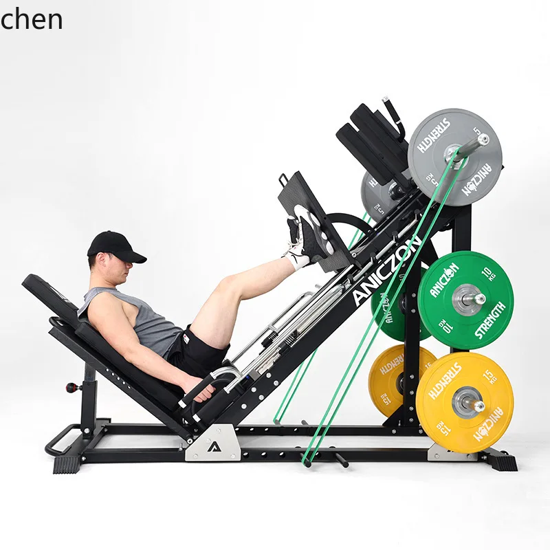 YFY Trainer 45 Degree Incline Squat All-in-One Machine Deep Squat Machine Leg Fitness Equipment