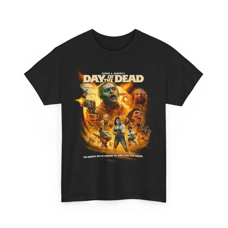 

Day of the Dead 1985 George A Romero Movie T Shirt Heavy Cotton