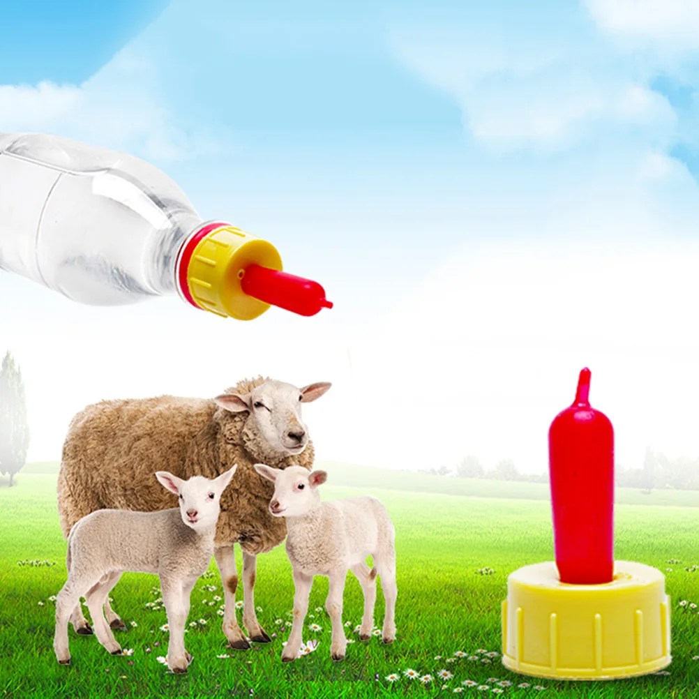 

10pcs Cattle Sheep Nipple Soft Durable Silicone Flutter Valves Air Flow Eliminating Bottle Collapsing Suitable Pup Foal Animals