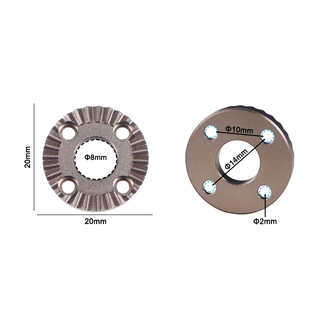 31,8mm 20mm Arri Rosette Mount Adapter Getriebe Kopf Stecker mit M3 M2 Schraube für Kamera Käfig Griff Grip fotografie Mithelfer – Detail 8
