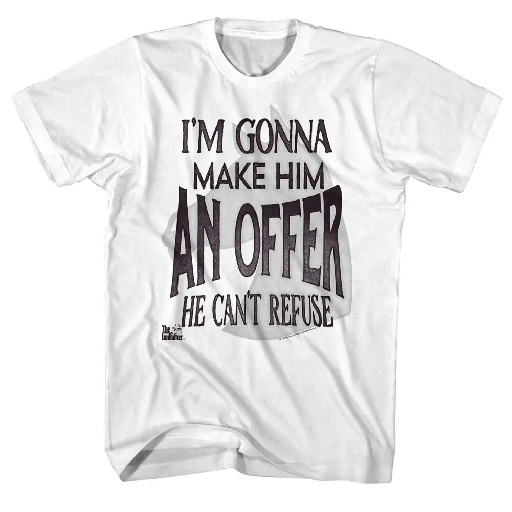 The Godfather I'm Gonna Make Him An Offer He Can't Refuse Quote Men's T Shirt