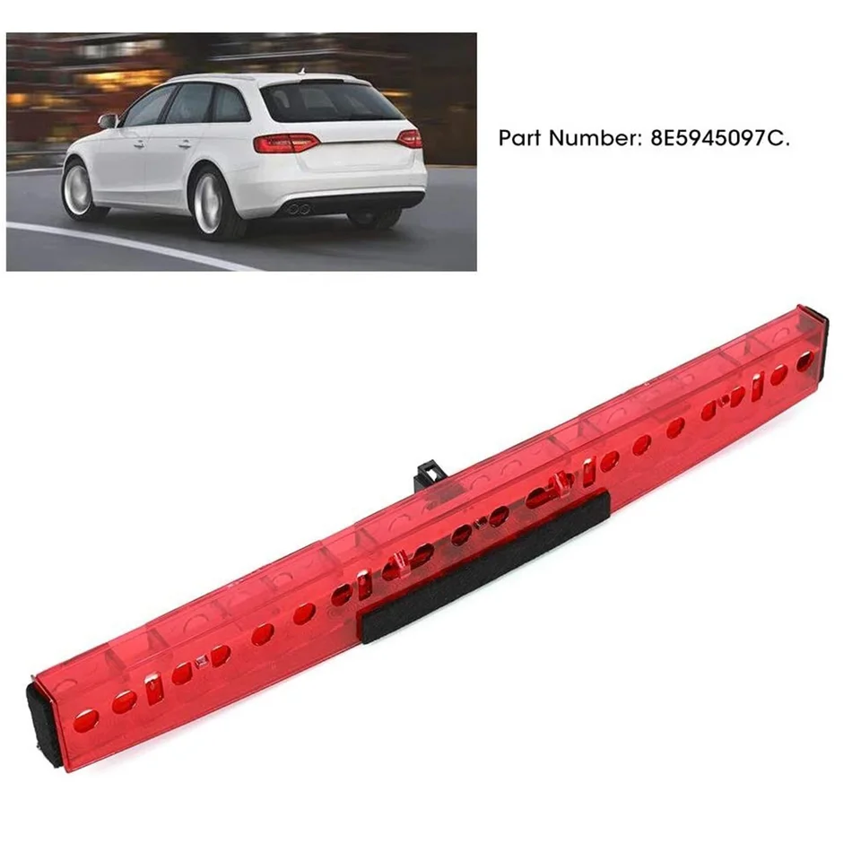 Tercera Luz De Freno Trasera LED Para Audi A4 RS4 S4 B6 B7 (2002-2008) – Reemplazo 8E5945097C. Fácil Instalación Y Mayor Seguridad