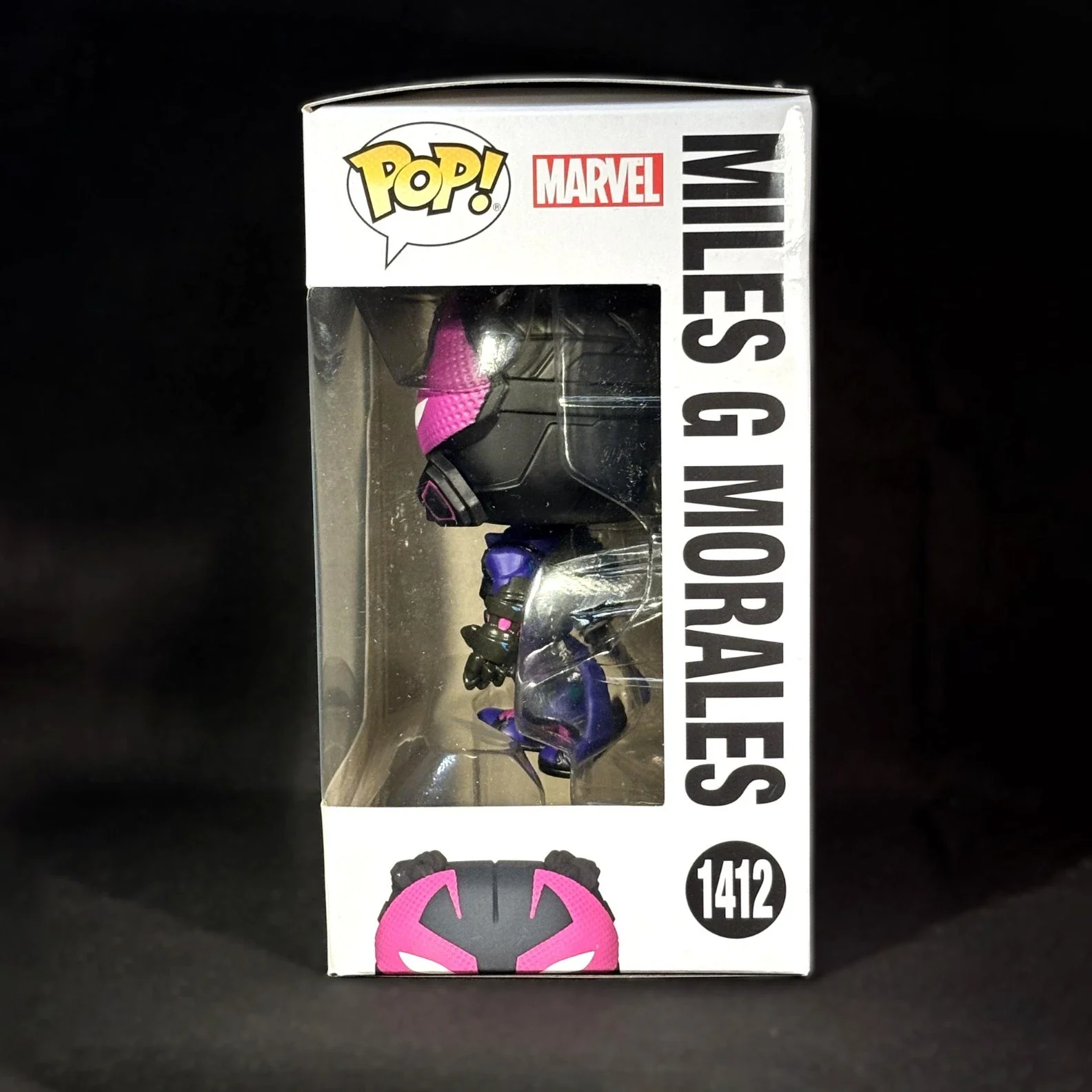 

Marvel Spider-Man Miles G Morales #1412 Figures FUNKO POP Official Genuine Collectible Limited Edition Spider-Man Fan Toy Gifts