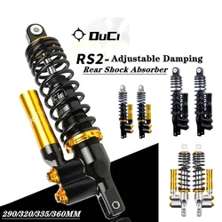 290 to 360mmMotorcycle Rear Invert Shock Absorber Preload Damping GAS Adjust For Yamaha Cygnus-X Nmax Xmax Aerox155 NIU Ninebot