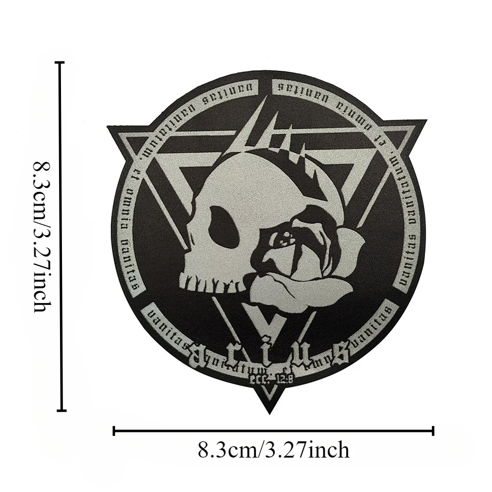 Blue Archives Patch Reflective Morale Badge SRT Special School Tactics Hook and Loop Patch for Stickers on Backpacks or Clothing