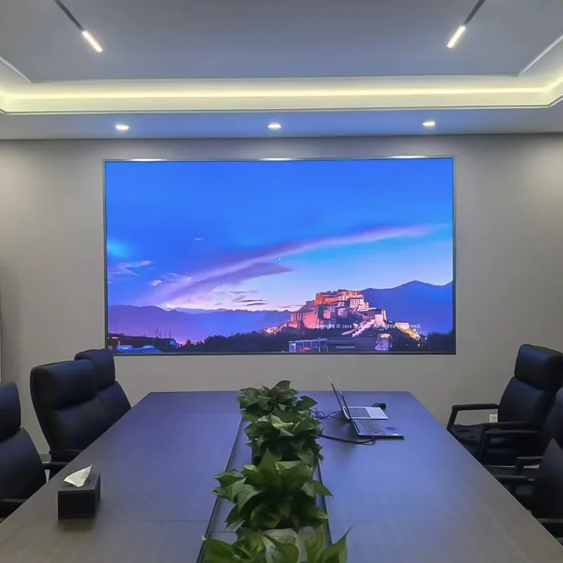 Schermo fisso a passo fine P1.25 P2 P3 per pubblicità commerciale ad alta risoluzione Schermo LED per interni