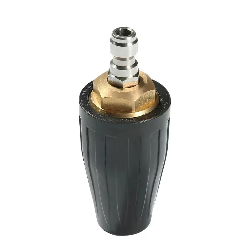 For High Pressure Water Gun Rotating Nozzle Ceramic Core Aluminum Alloy High Pressure Cleaning Lotus Nozzle