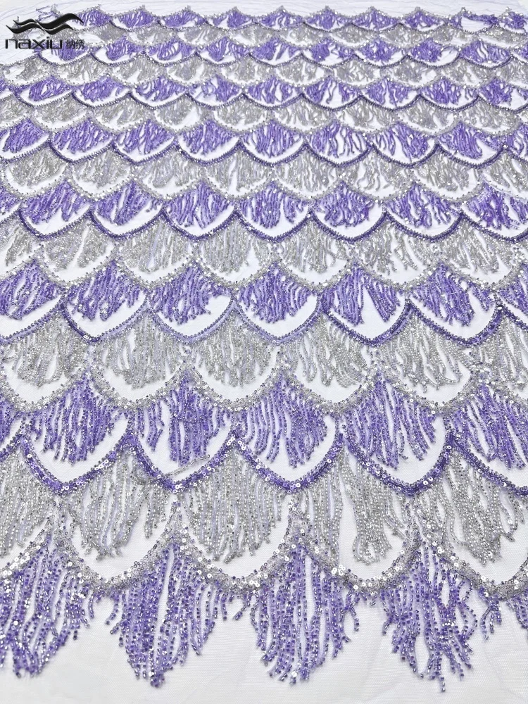 

Madison Luxury African Groom Lace Fabric 5 Yards Nigerian Laces Fabric 2026 High Quality Lace Embroidered Sequins For Dress