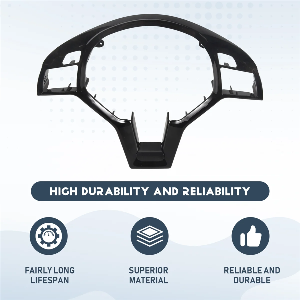Mega Sale Car Steering Wheel Frame Trim Cover for Mercedes Benz a C E GLA CLA CLS Class W176 W204 W212 X156 C117