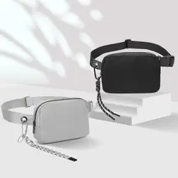 New cross-border waist bag, casual outdoor sports shoulder bag, versatile and trendy mobile phone bag, waterproof and lightweigh