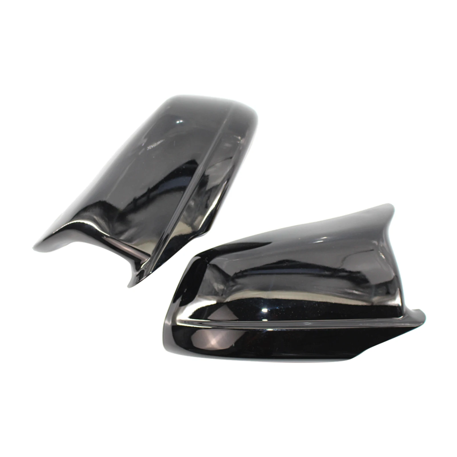 

1 пара накладок на зеркало заднего вида, глянцевый черный, замена для 5 серии F10 11-13