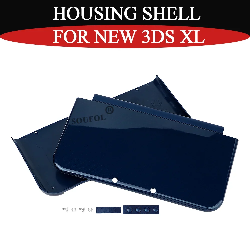 2026 New Blue Housing Front Back Shell For New 3DS XL Replacement Top and Bottom Cover Case Repair Parts For New 3DS XL Accessor view 3