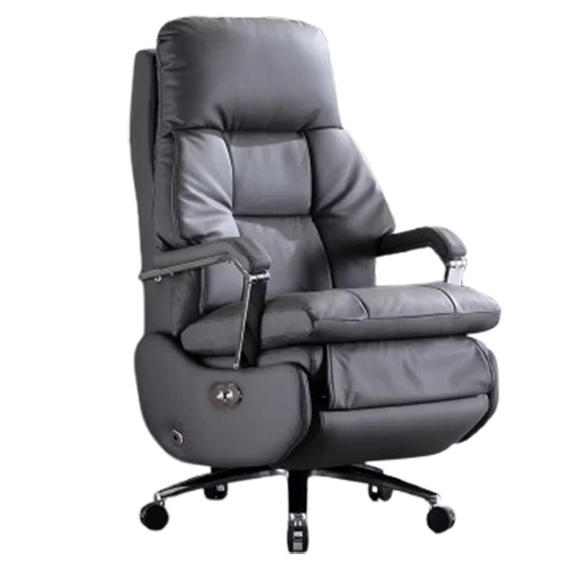 

Кожаное офисное кресло руководителя с электроприводом, вентиляцией и массажем для длительной работы за компьютером, офисная мебель, Silla De Oficina