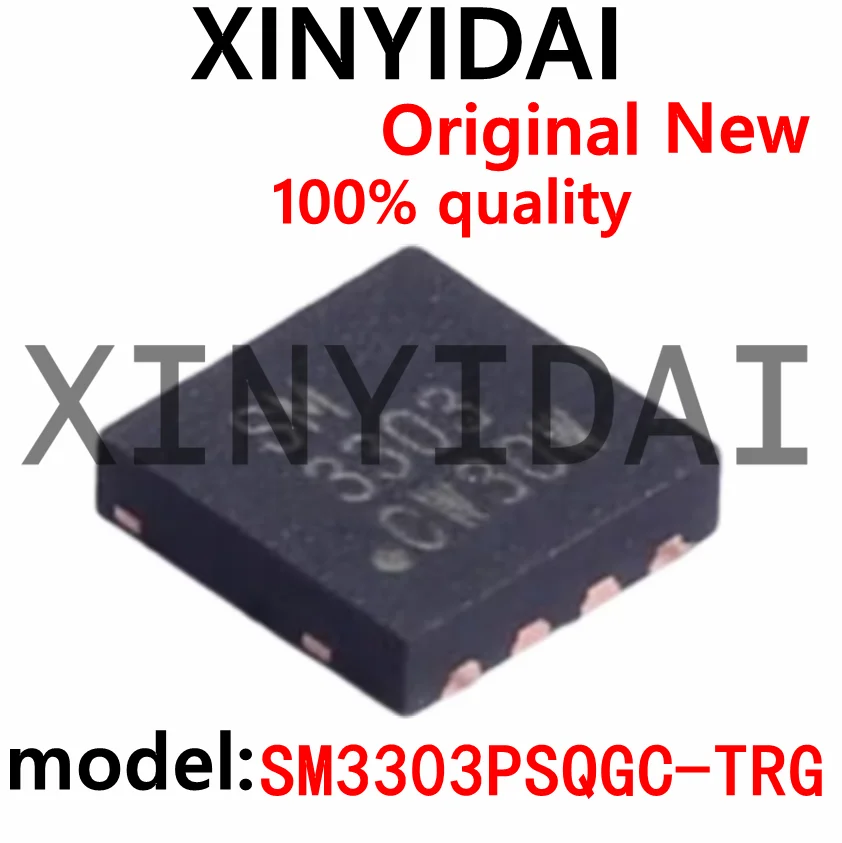 

5PCS SM3307PSQAC-TRG silk screen SM3307 SM3303PSQGC-TRG SM3303 QFN8 brand new