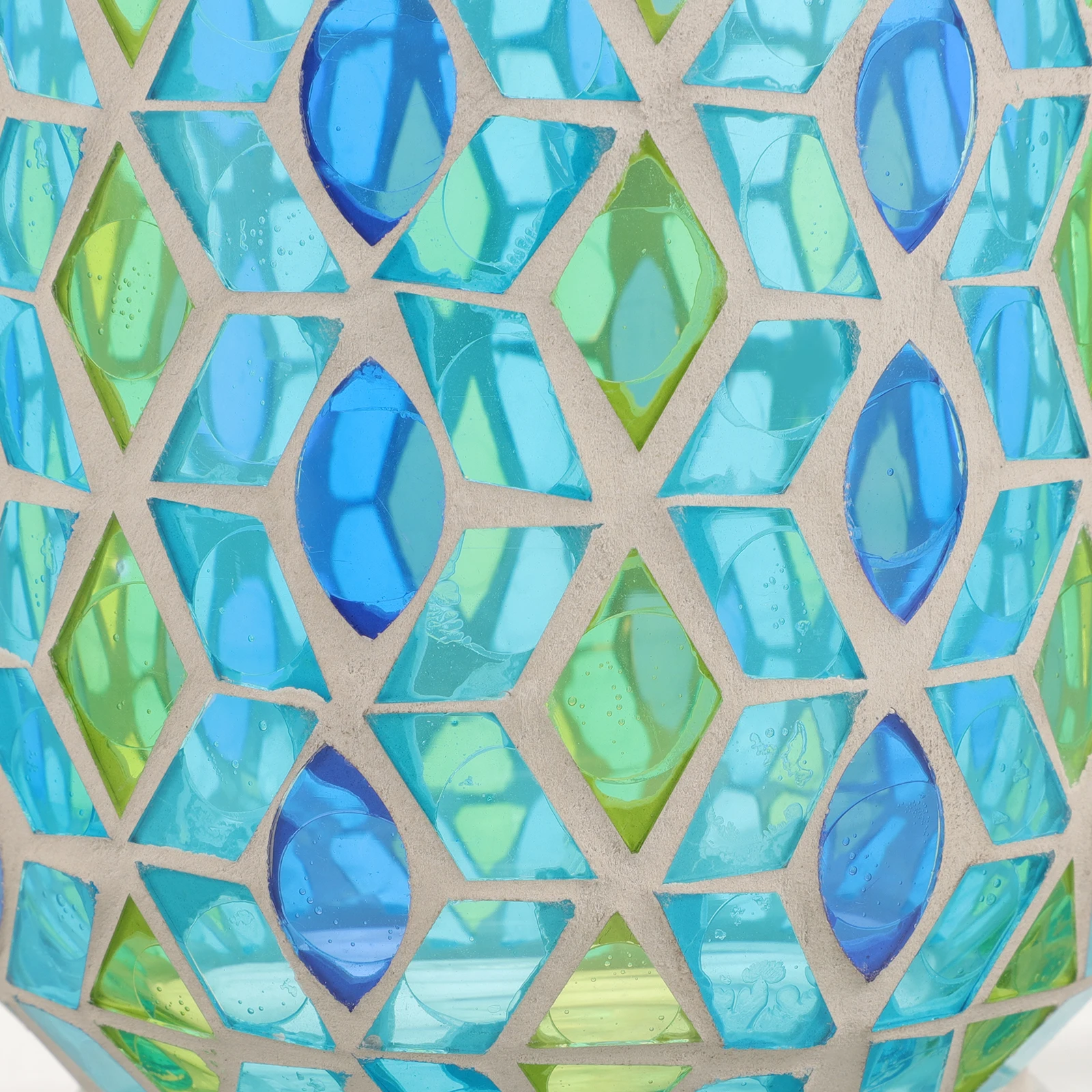 

Holder Table Centerpiece Mosaic Glass Tea Light Holders Elegant Design Warm Candlelight Durability Holder