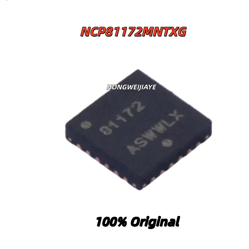 

5PCS 100% New NCP81172MNTXG 81172 TQFN-24 Brand New Original Chips ic
