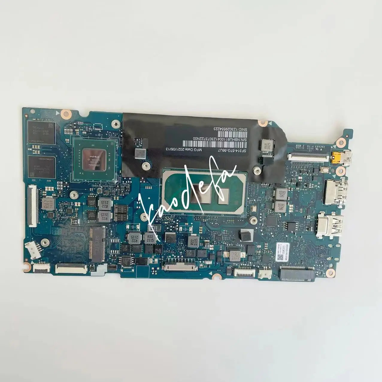 Imagem -03 - Placa-mãe Portátil para Acer Swift Sf31457 N17s-lp-a1 Placa-mãe Cpu I51035g1 Srgkg Gpu N17s-lp-a1 Nb8511 _ Pcb_mb_v5 2gb de Ram 8gb