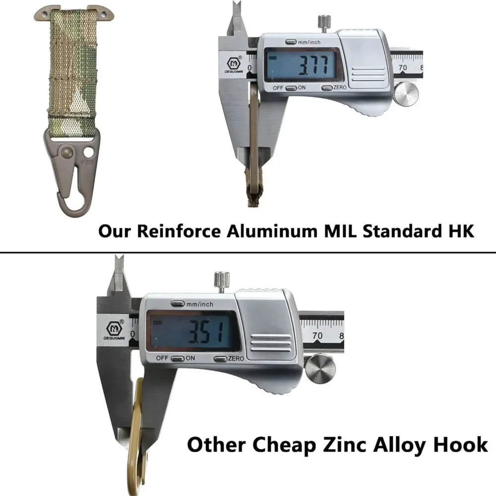 التكتيكية والعتاد مول الصدام هوك ، مولي حزام كليب مع المحملة جبل معركة حزام الملحقات لقفازات سلاسل المفاتيح سترة صيد والعتاد