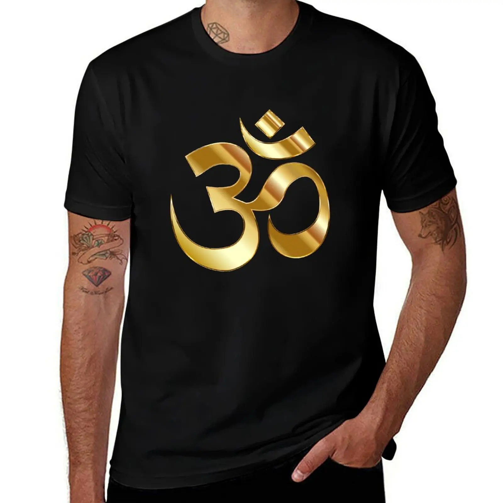 

for OM shirts t man Namaste shirts pack for Yoga t shirts Symbol T-Shirt fit slim anime t man cotton oversize