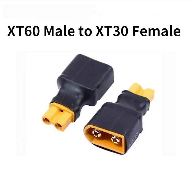 

Adapter XT60 to XT90 EC5 EC3 T XT30 TRX Female Male Connectors Plug RC Lipo Battery Control Parts