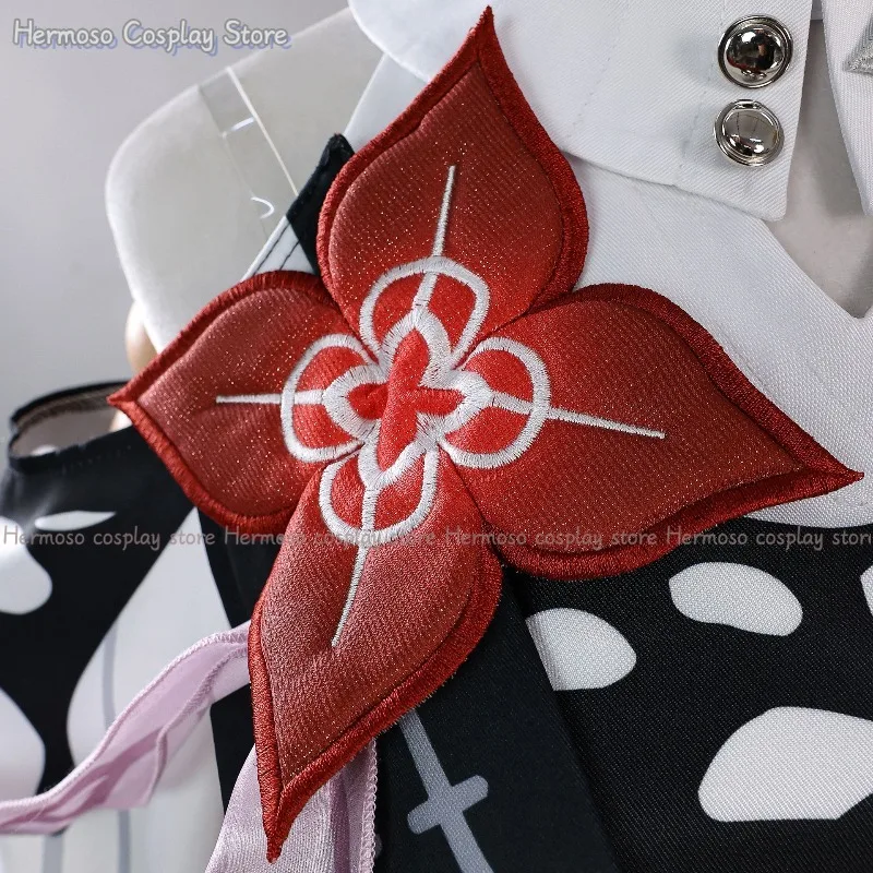Evernight Cosplay Honkai: Star Rail 7 marzo Costume Parrucca Donna Cosplay Abito Abito Halloween Carnevale Festa Gioco di ruolo Outfit Regalo