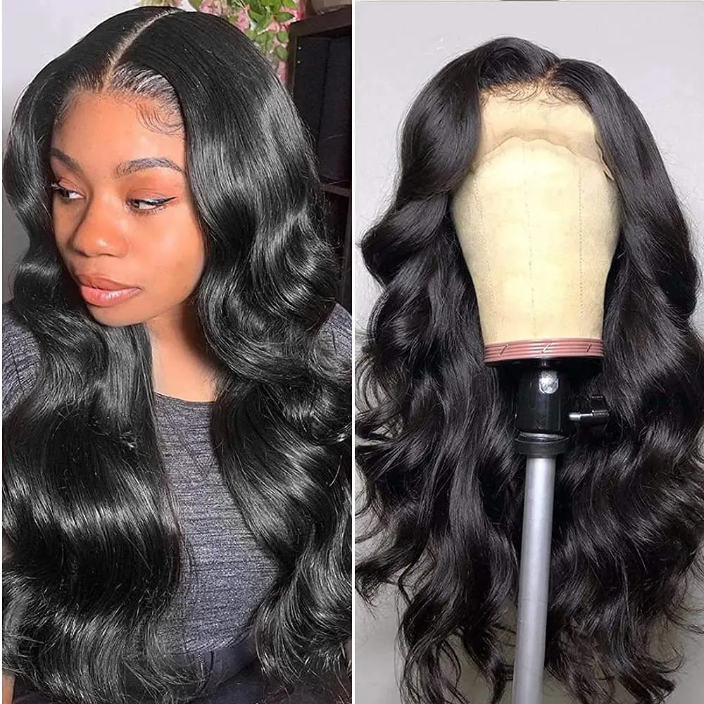 

Body Wave 5x5 Closure Lace Front Wig Human Hair 4x4 HD Transparent Lace Frontal Curly Wigs on Sale Long Glueless Wigs for Choice