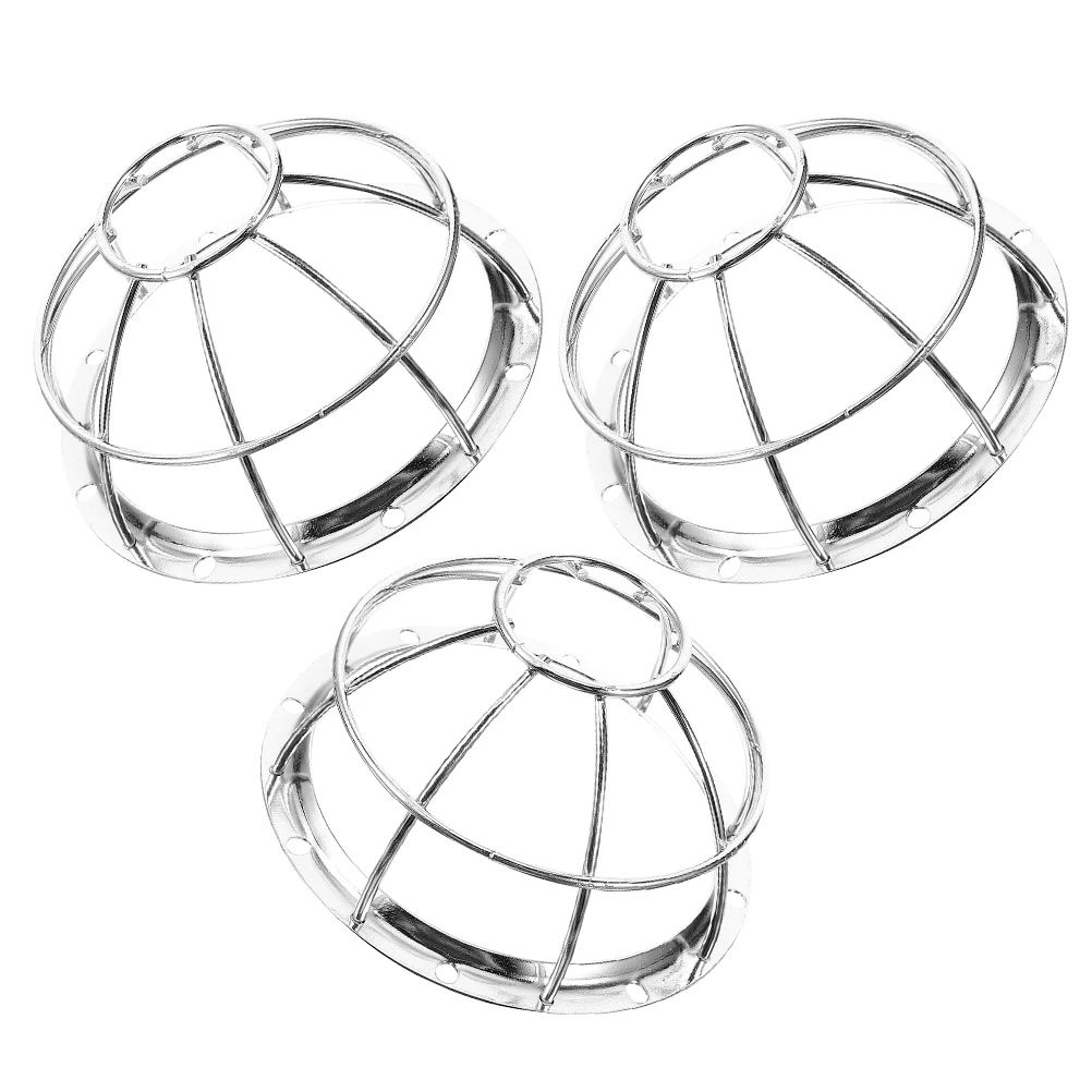 

3 Pcs Guard For Smoke Covers Durable Iron Mesh Impact Resistant Compatible Guard Protector