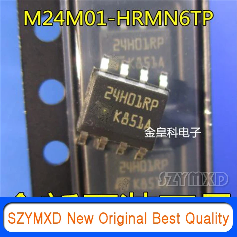 5Pcs/Lot New Original M24M01-HRMN6TP screen printing 24H01RP patch SOP-8 memory ic chip In Stock