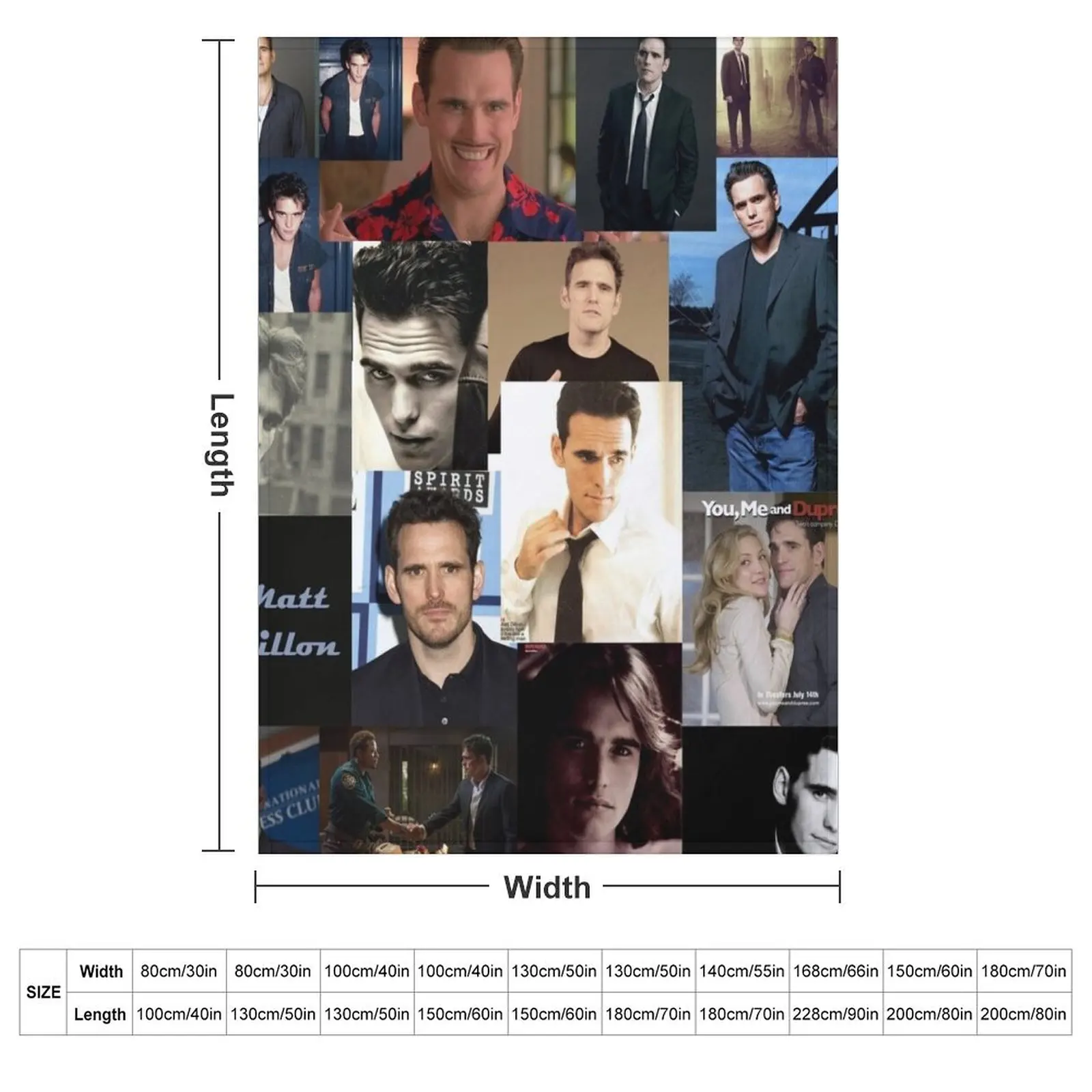 Matt Dillon Abstract Collage Throw Blanket couch cozy soft plush fuzzy picnic outdoor blanket