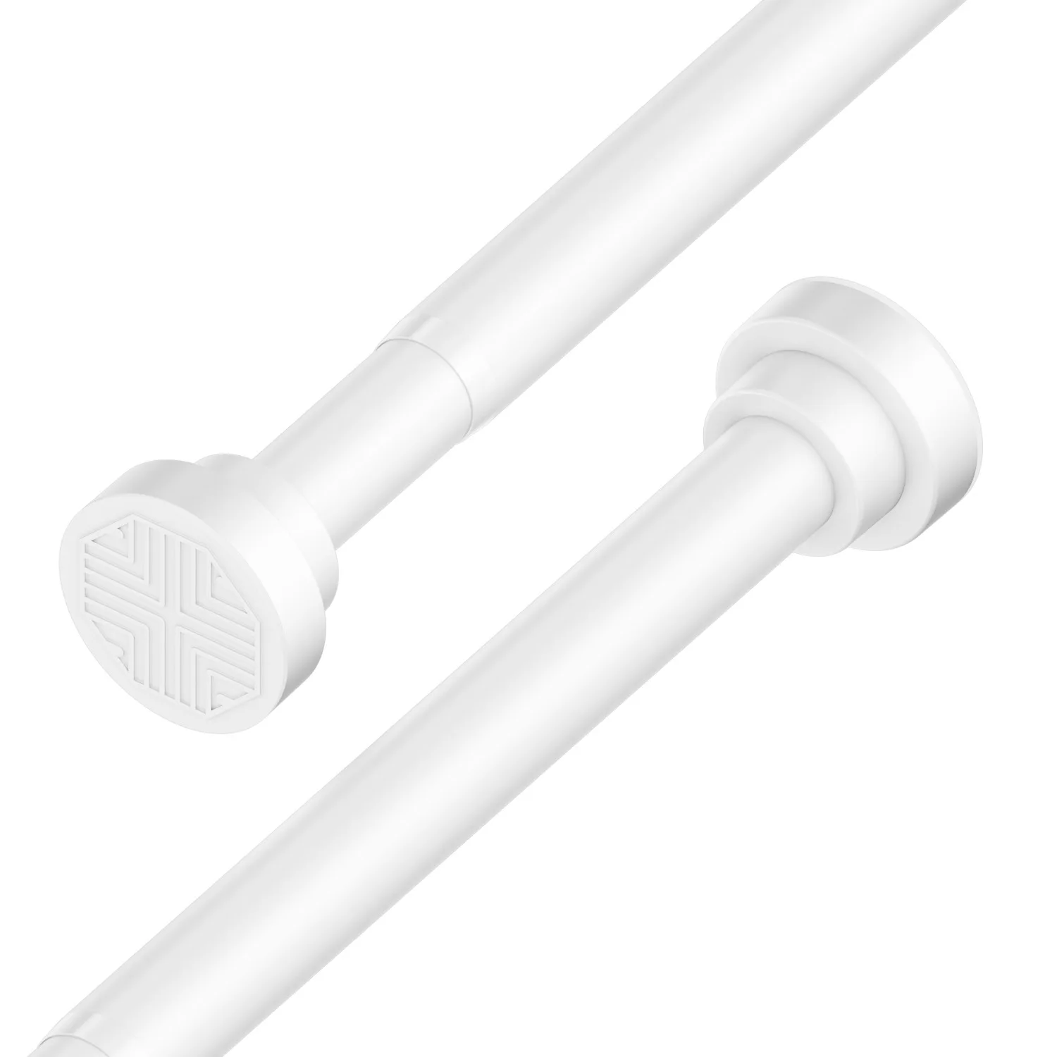 Telescopic Non-Perforated Drying Rod Balcony Drying Rack Curtain Rod Wardrobe Support Rack Shower Curtain Track