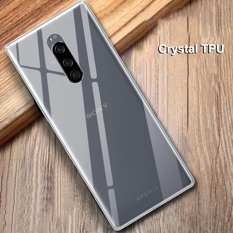 for Sony Xperia 10 5 1 V IV III II Pro Ace 8 XZ4 Case Flexible Soft Crystal Clear TPU Cover Ultrathin Shockproof Shell Fundas