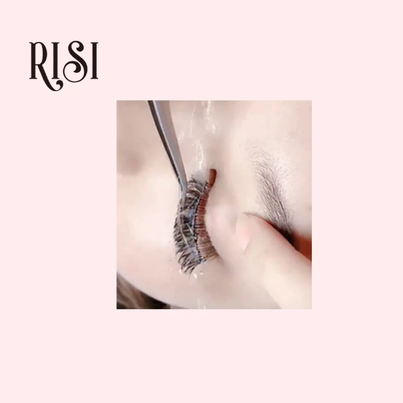 Free RISI Rose 5g Eyelash Extension Glue Remover Cream For Lash Extensions Cream Remover False Eyelash Glue Remover Makeup Tool