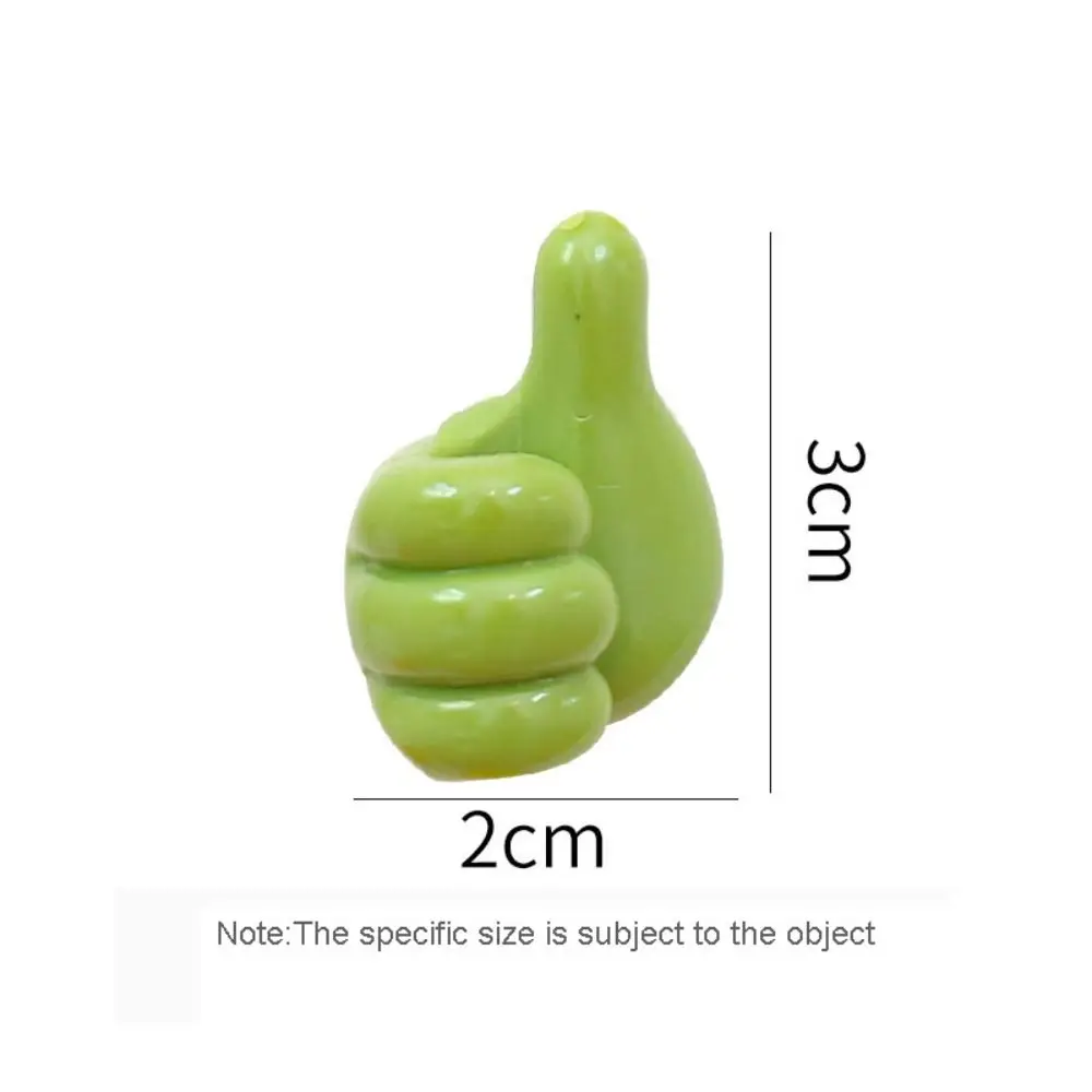 Self-Adhesive Thumb Cable Organizer Multi-Function No Punching Thumb Cable Clips Silicone Traceless Silicone Thumb Wall Hooks