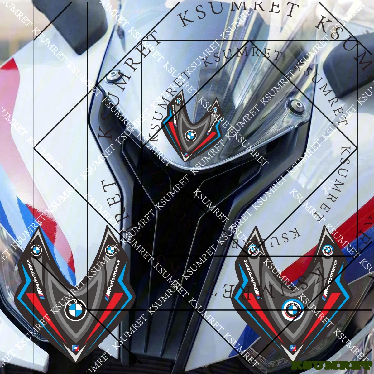 

For Bmw Sticker Motorcycle Sticker Windshield Decal R1250gs R1200gs S1000rr S1000r F900r