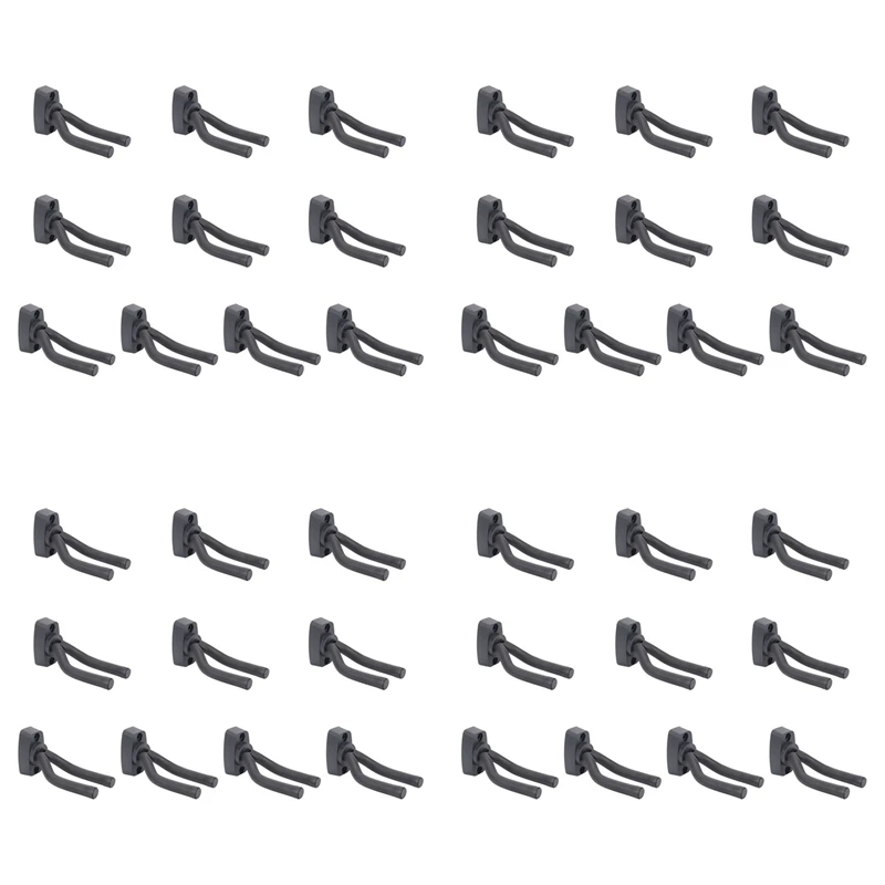 

40Pcs Guitar Stand Guitar Hanger Holder Hook Rack Stand Wall Mount Home Studio Display For Guitar Bass