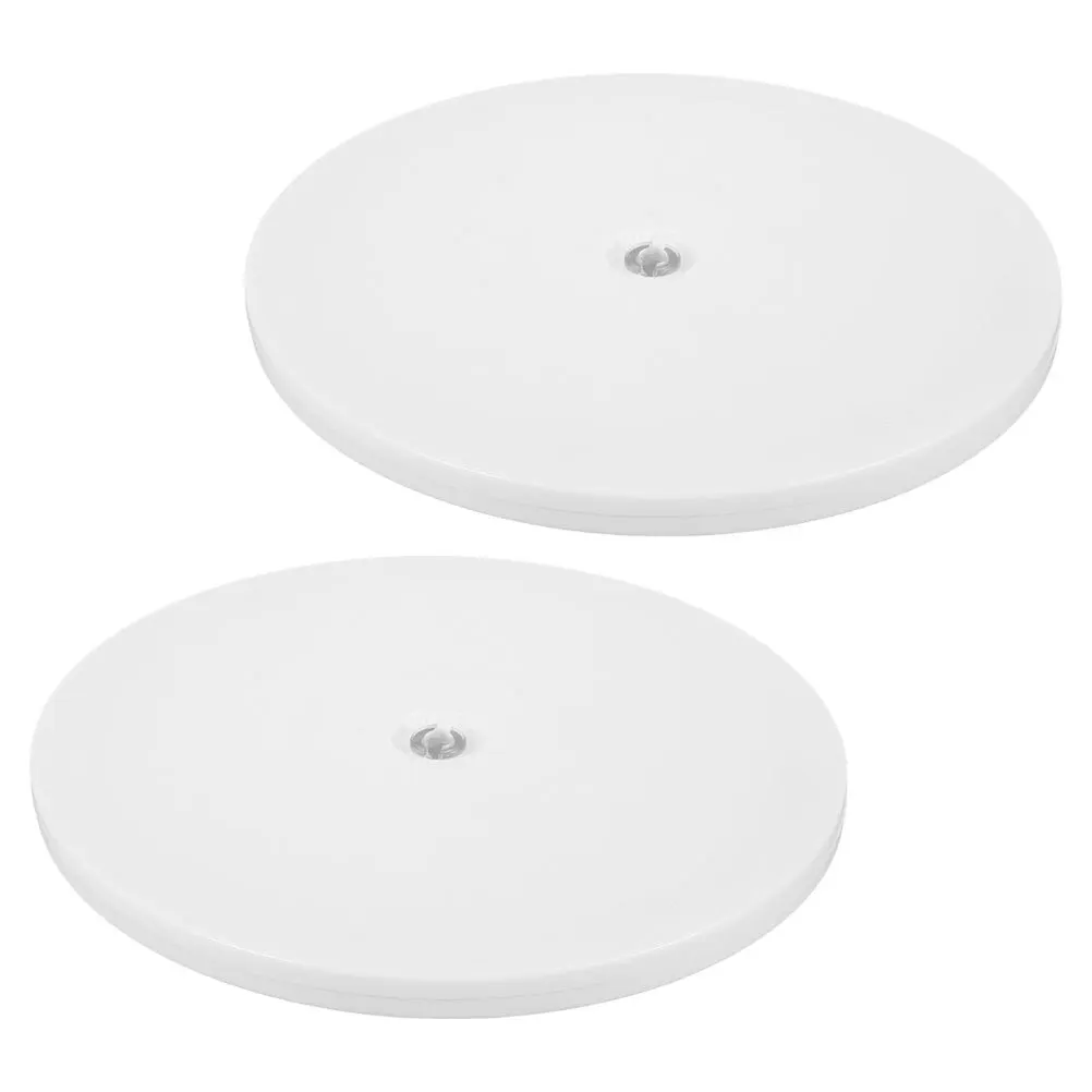 

2pcs Flower Arrangement Rotary Wheel Turntable Base For Succulent Trimming Plant Display Garden Tools Crafting Pottery Sculpture