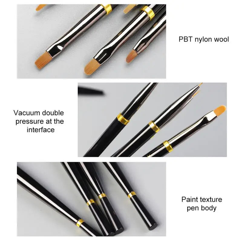Practical Major Convenient Multifunctional Paint Pen Safety Durable Nail Art Brushes Health & Beauty Simple Manicure Tools