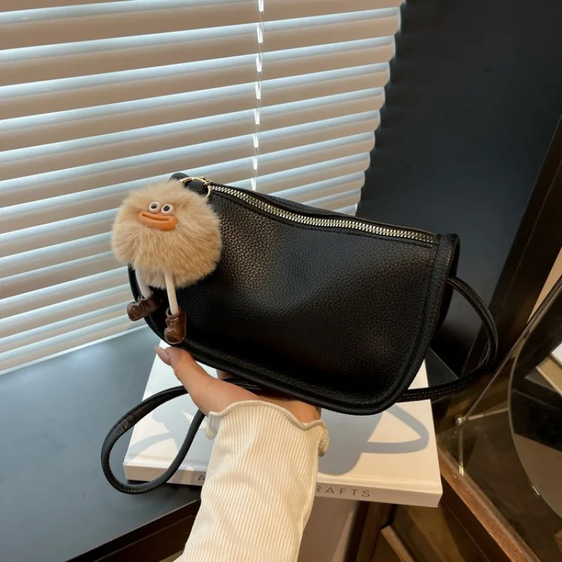 

Trendy Design Elegant Clutch Bag Women High-End Minimalist Vintage Solid Color Simple Unique Messenger