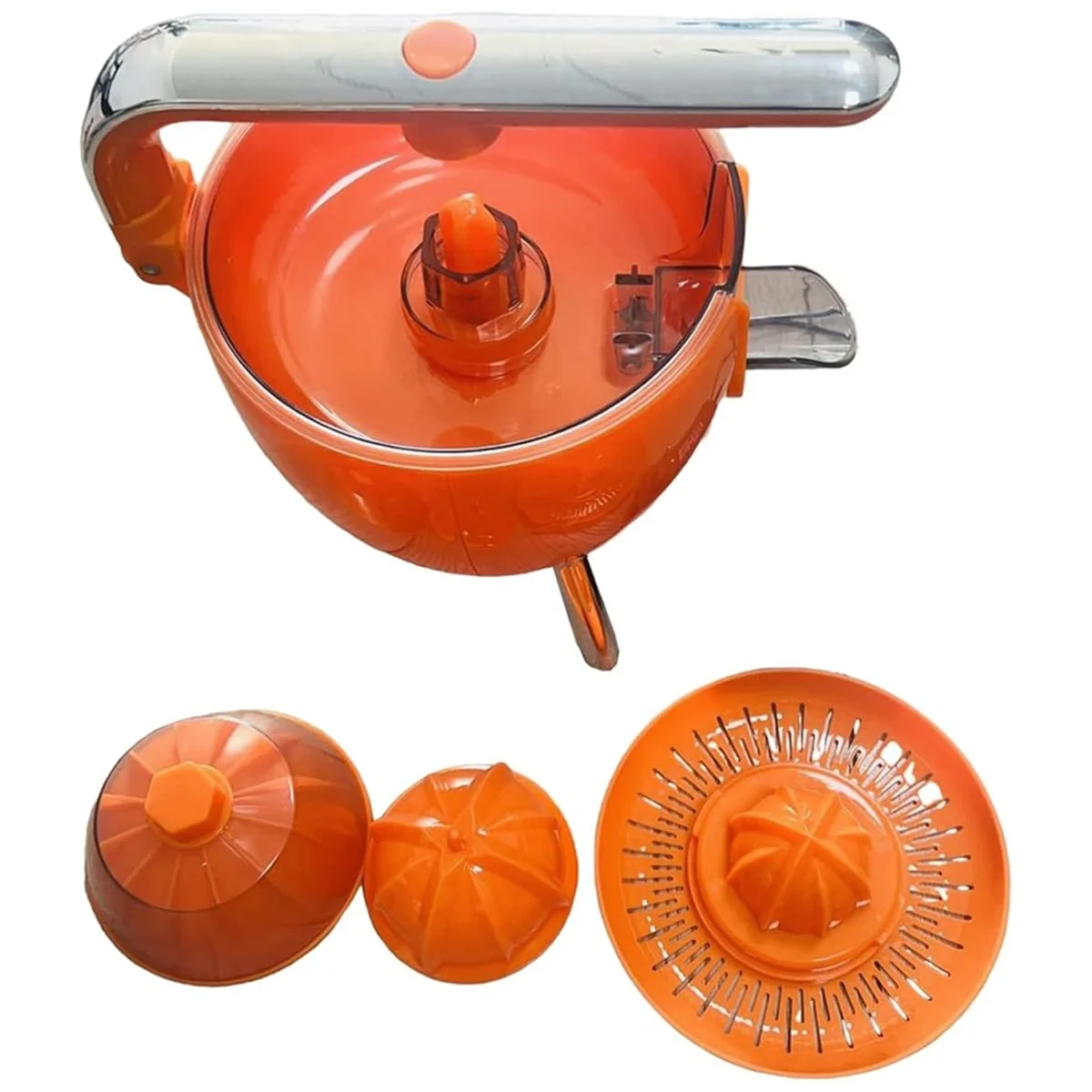 Electric Orange Juicer Squeezer Portable Lemon Squeezer Machine for Oranges Grapefruits Slag Juice Separator EU Plug