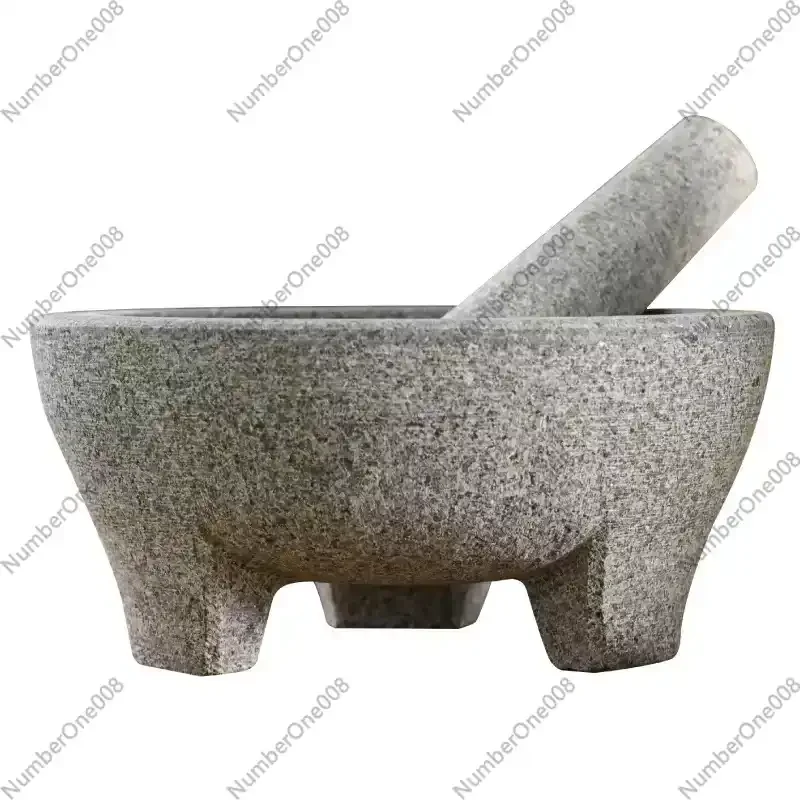 

Гранитный молоток и ступка из натурального камня для специй, приправ, паст и гуакамоле