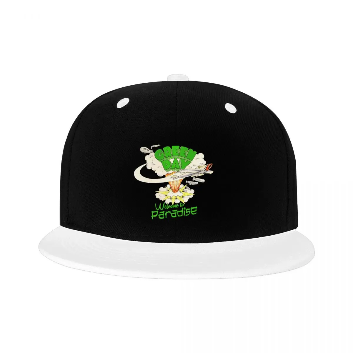 New Band Merch Green Day Paradise Snapback Hat Hip Hop Baseball Caps Baseball Flat Hat