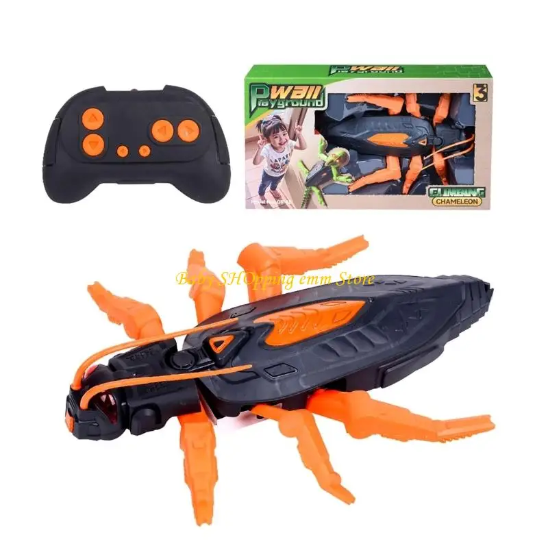23GD Climbing Remote Control Roach: juguete robot que puede arrastrarse, adecuado para niños 4 años en adelante y
