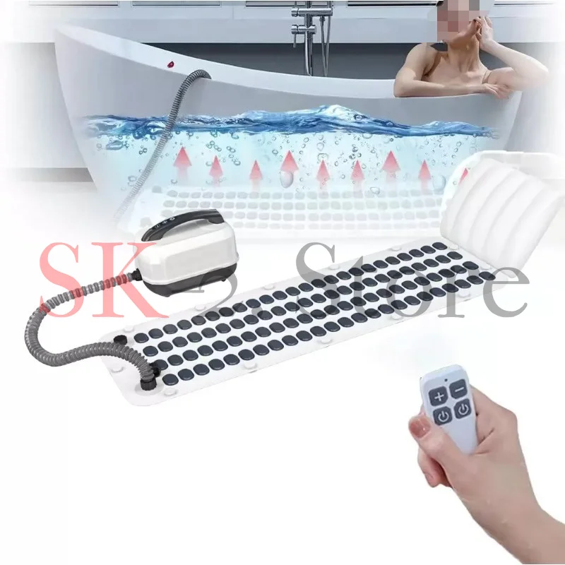 Body Spa Air  Bath  Suitable for Hot Summer Electric Bathtub Bubble Massage Mat Waterproof Anti-slip